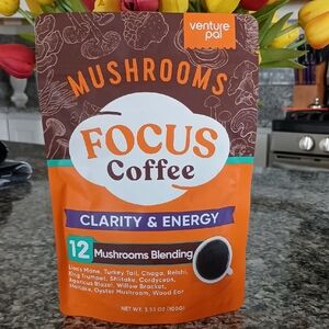 Venture Pal Focus Coffee with Mushrooms - Orange
